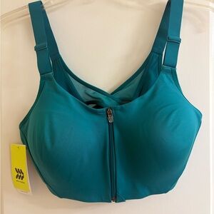 All in Motion Teal High-Support Active Bra
